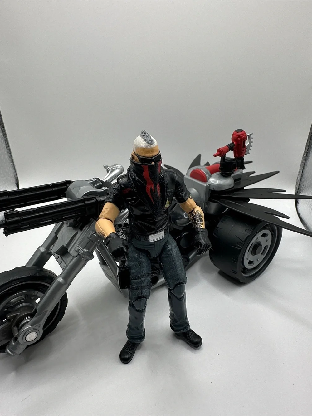 G.I. Joe Dreadnok Doom Cycle Vehicle 2009 Hasbro Pursuit of Cobra w/ Storm